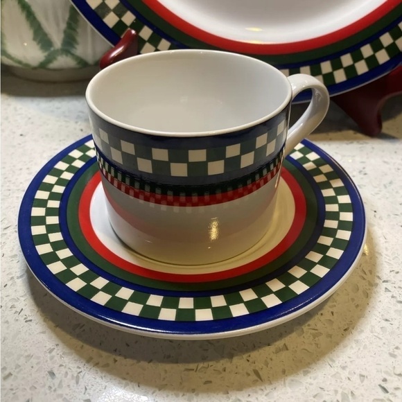 COPY - 7pc INTL Tableworks Bob Timberlake Ella's Rooster Dinner Place Setting V… - Picture 7 of 8